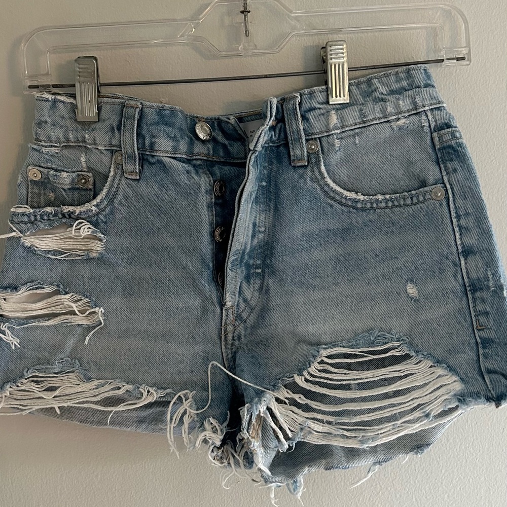 Zara jean shorts